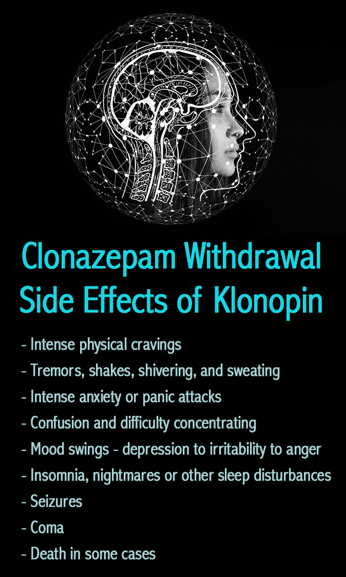 Clonazepam Withdrawal Side Effects of Klonopin