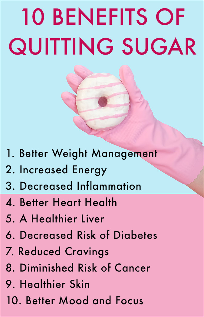 benefits of quitting sugar