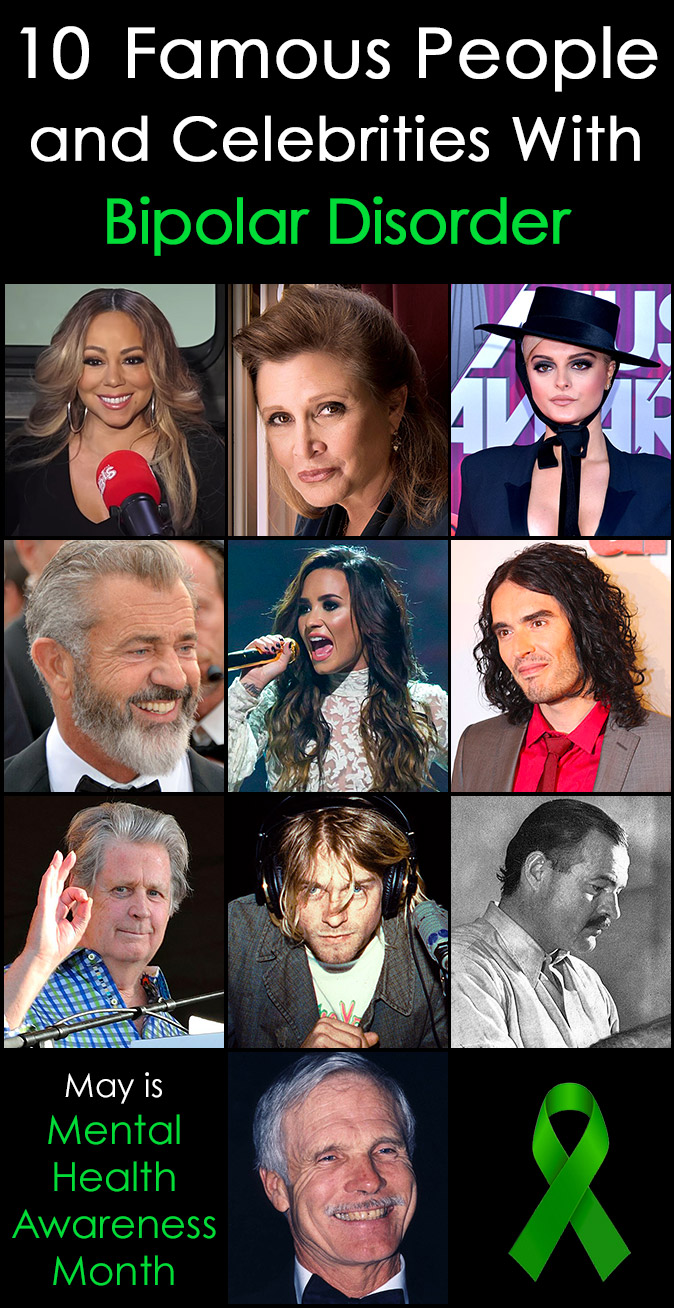 famous people celebrities with bipolar disorder