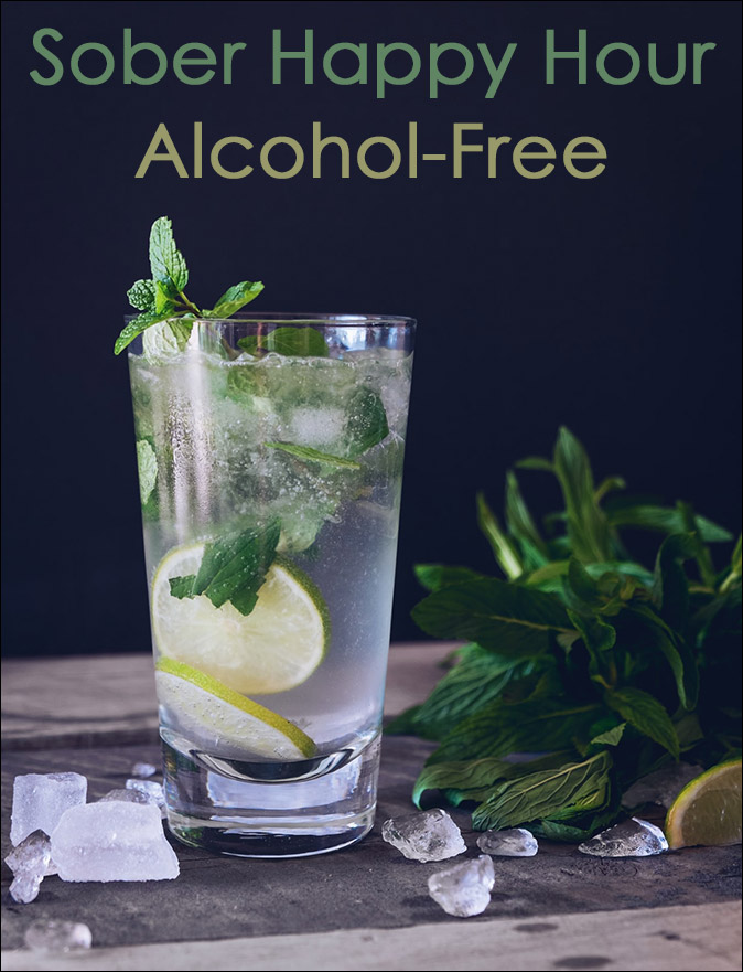 alcohol free happy hour