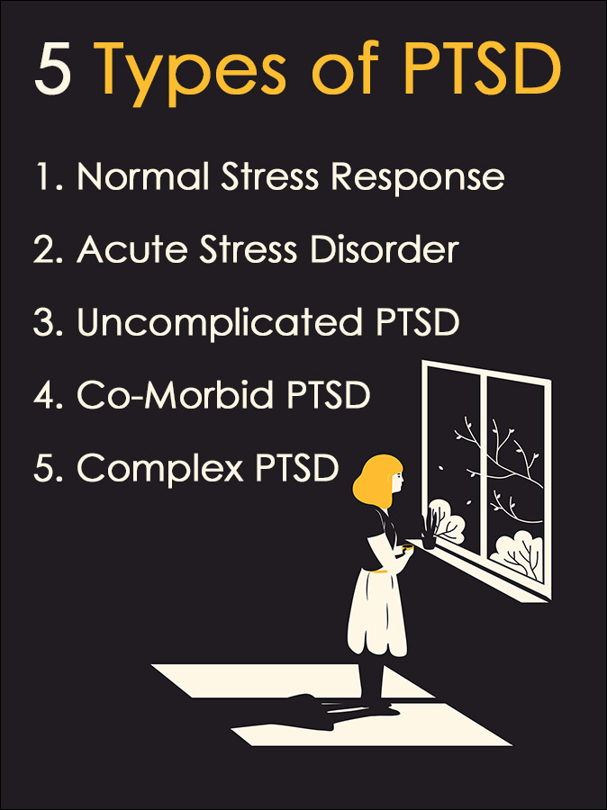 5 types of ptsd