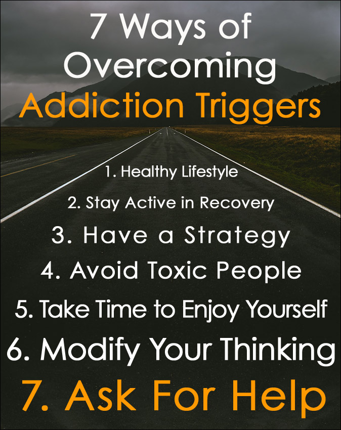 7 ways of overcoming addiction triggers