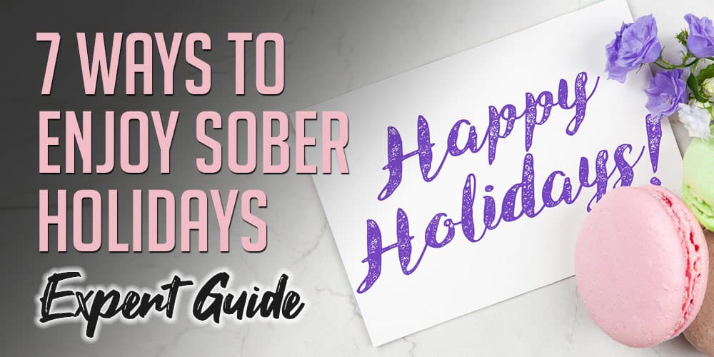 sober holidays