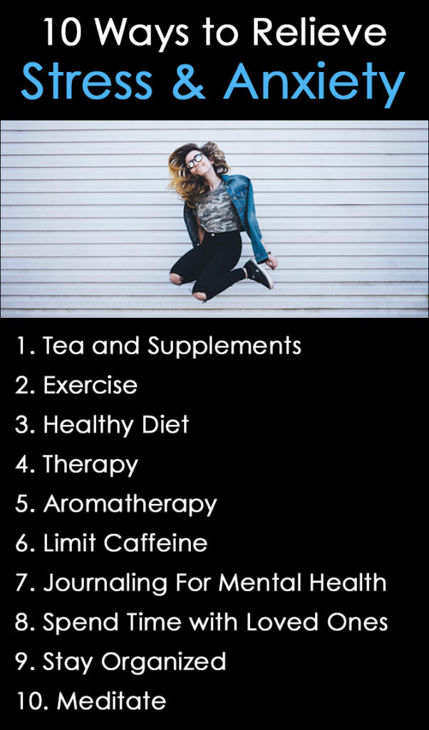Top 10 Ways To Relieve Stress