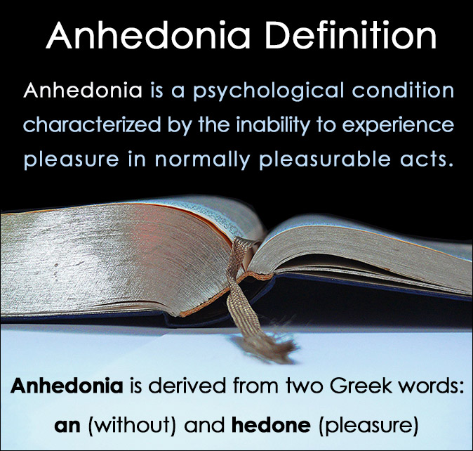 Anhedonia Definition