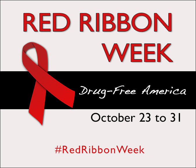 Red Ribbon Week for a Drug-Free America
