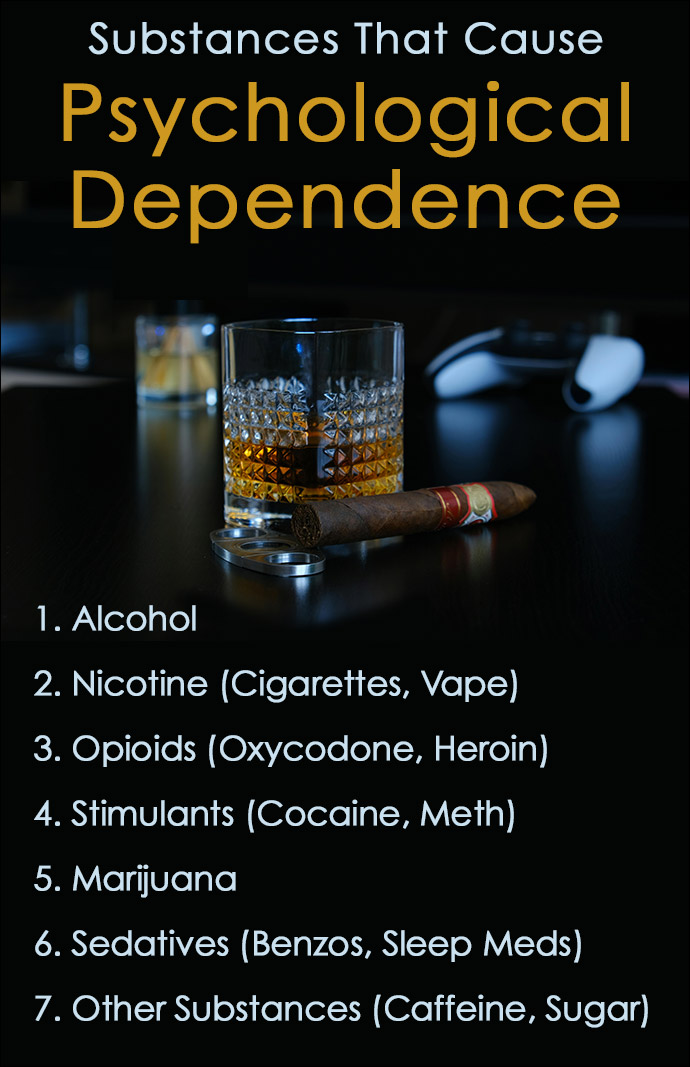 Substances That Cause Psychological Dependence