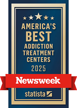 America's Best Addiction Treatment Center 2025 - Newsweek and Statista